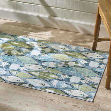 Colorful Canoes Rug 24